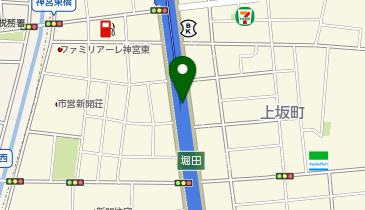 名古屋3号大高線 堀田出入口 下り 出口の地図画像