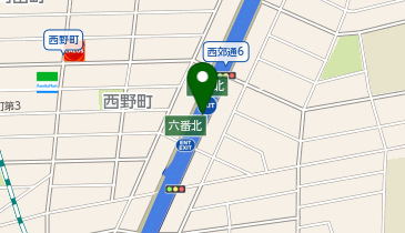 名古屋4号東海線 六番北出入口 下り 出口の地図画像