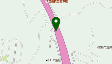 東駿河湾環状道路 三島加茂IC 上り 入口の地図画像