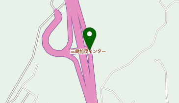 東駿河湾環状道路 三島加茂IC 下り 入口の地図画像