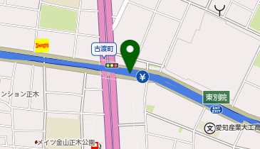 名古屋都心環状線 東別院出入口 上り 入口の地図画像