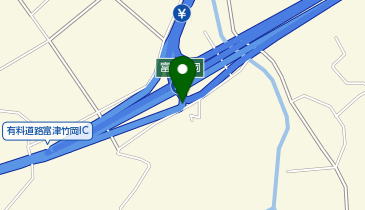 富津館山道路 富津竹岡IC 下り 入口の地図画像