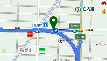 名古屋6号清須線 鳥見町出入口 下り 入口の地図画像