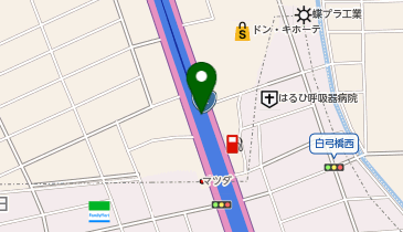 名古屋16号一宮線 春日出入口 上り 出口の地図画像