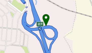 横浜横須賀道路 逗子IC 下り 入口の地図画像