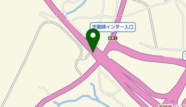 三遠南信自動車道 天龍峡IC 上り 入口の地図画像