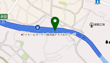 神奈川3号狩場線 永田出入口 下り 出口の地図画像