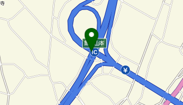 中央自動車道 飯田山本IC 上り 出口の地図画像