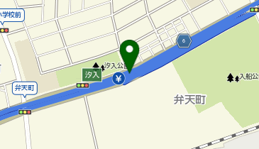 神奈川1号横羽線 汐入出入口 上り 入口の地図画像