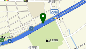 神奈川1号横羽線 汐入出入口 下り 出口の地図画像