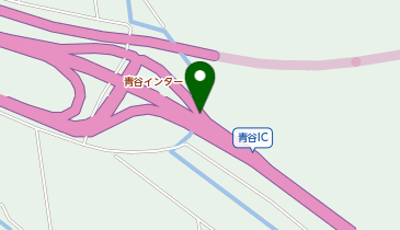 山陰自動車道 青谷IC 上り 入口の地図画像