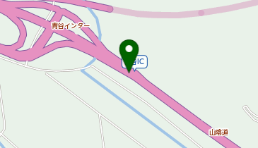 山陰自動車道 青谷IC 下り 出口の地図画像