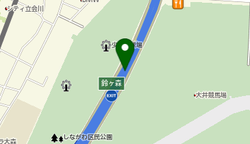 首都1号羽田線 鈴ヶ森出入口 下り 出口の地図画像