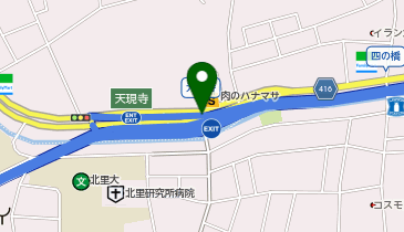 首都2号目黒線 天現寺出入口 上り 入口の地図画像