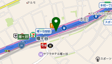 首都4号新宿線 幡ヶ谷出入口 下り 出口の地図画像