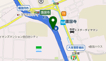 首都5号池袋線 護国寺出入口 下り 出口の地図画像