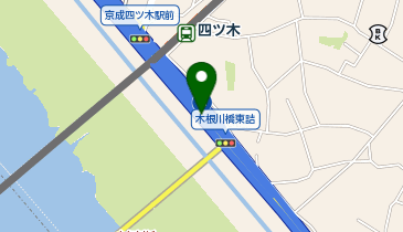 首都中央環状線 四つ木出入口 内回り 出口の地図画像