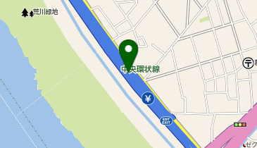 首都中央環状線 四つ木出入口 内回り 入口の地図画像