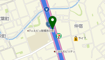 首都5号池袋線 板橋本町出入口 下り 出口の地図画像