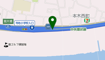 首都中央環状線 扇大橋出入口 内回り 出口の地図画像