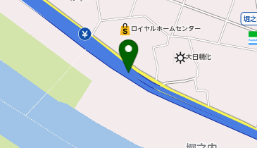 首都川口線 鹿浜橋出入口 下り 出口の地図画像