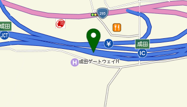 東関東自動車道(高谷-潮来) 成田IC 下り 入口の地図画像