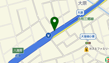 首都6号三郷線 八潮南出入口 下り 入口の地図画像