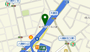 首都6号三郷線 八潮出入口 下り 出口の地図画像