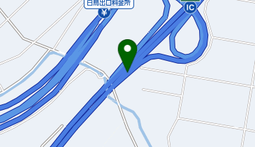 東海北陸自動車道 白鳥IC 上り 入口の地図画像
