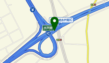 東水戸道路 水戸南IC 上り 出口の地図画像