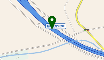 福島空港・あぶくま南道路 矢吹IC 上り 出口2の地図画像