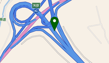 福島空港・あぶくま南道路 矢吹IC 下り 入口の地図画像