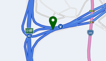 磐越自動車道 小野IC 上り 入口の地図画像