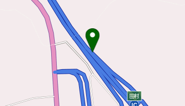 磐越自動車道 田村スマートIC 上り 出口の地図画像