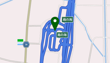 常磐自動車道 鳥の海スマートIC 上り 出口の地図画像