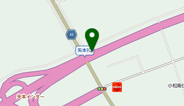 三陸沿岸道路 矢本IC 上り 入口の地図画像