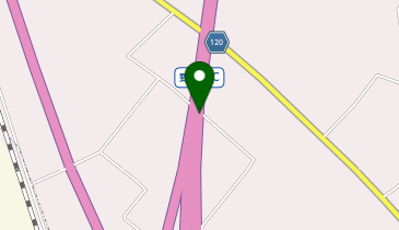 東北中央自動車道 野黒沢IC 上り 出口の地図画像