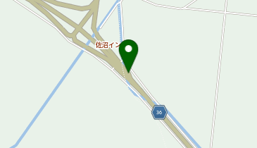 みやぎ県北高速幹線道路 佐沼IC 下り 入口の地図画像