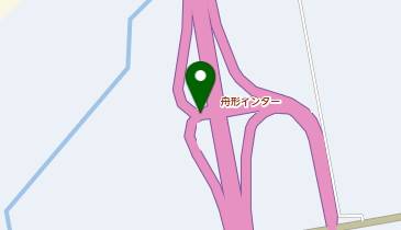 東北中央自動車道 舟形IC 下り 入口の地図画像