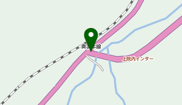 院内道路 上院内IC 下り 入口の地図画像