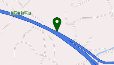 釜石自動車道 東和IC 下り 出口の地図画像