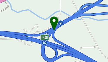 秋田自動車道 大曲IC 上り 入口の地図画像