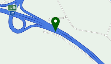 秋田自動車道 大曲IC 下り 出口の地図画像