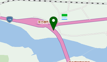 宮古盛岡横断道路 宮古根市IC 下り 出口の地図画像