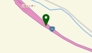 宮古盛岡横断道路 川目IC 下り 出口の地図画像