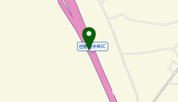 三陸沿岸道路 田野畑中央IC 下り 出口の地図画像