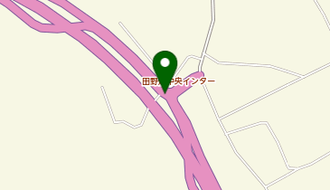 三陸沿岸道路 田野畑中央IC 下り 入口の地図画像