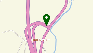 三陸沿岸道路 田野畑北IC 上り 入口の地図画像