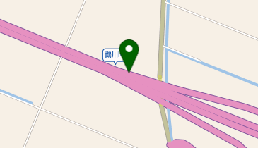 日高自動車道 鵡川IC 下り 出口の地図画像