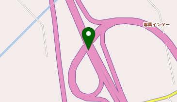 日高自動車道 厚真IC 上り 入口の地図画像